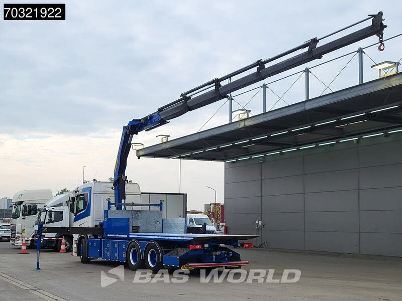 Scania R580 R 6X2 Abschleppwagen Palfinger PK33002 EH Crane Winch Recovery vehicle - Camión caja abierta, Camión grúa: foto 2 Scania R580 R 6X2 Abschleppwagen Palfinger PK33002 EH Crane Winch Recovery vehicle - Camión caja abierta, Camión grúa: foto 2