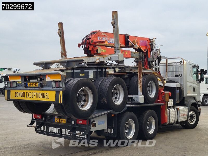Scania R580 R 6X4 NL-Truck Diebolt D28.81 Kran Crane Holztransport + Dolly Retarder Euro 6 - Remolque dolly: foto 5 Scania R580 R 6X4 NL-Truck Diebolt D28.81 Kran Crane Holztransport + Dolly Retarder Euro 6 - Remolque dolly: foto 5