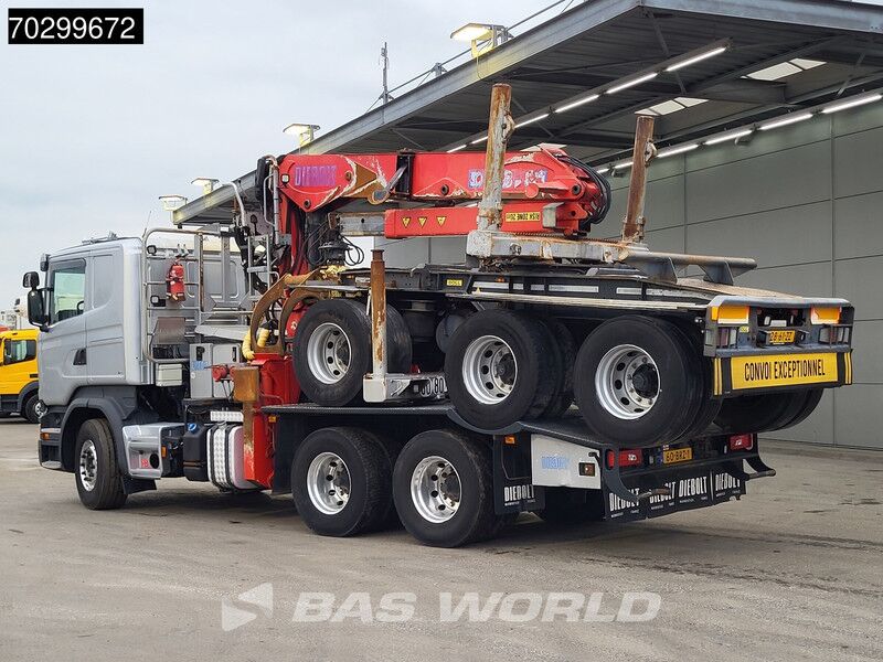 Scania R580 R 6X4 NL-Truck Diebolt D28.81 Kran Crane Holztransport + Dolly Retarder Euro 6 - Remolque dolly: foto 2 Scania R580 R 6X4 NL-Truck Diebolt D28.81 Kran Crane Holztransport + Dolly Retarder Euro 6 - Remolque dolly: foto 2