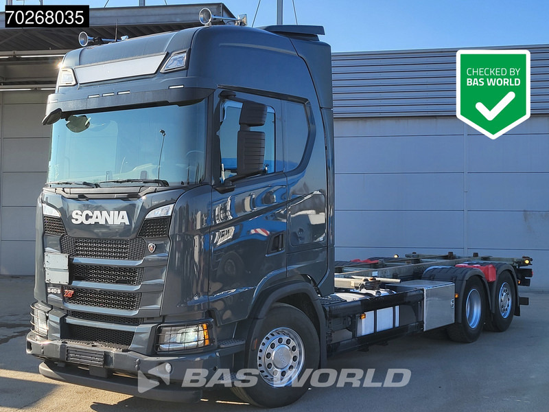Scania S540 6X2 Retarder Full Air CS20H LED Euro 6 - Portacontenedore/ Intercambiable camión: foto 1 Scania S540 6X2 Retarder Full Air CS20H LED Euro 6 - Portacontenedore/ Intercambiable camión: foto 1