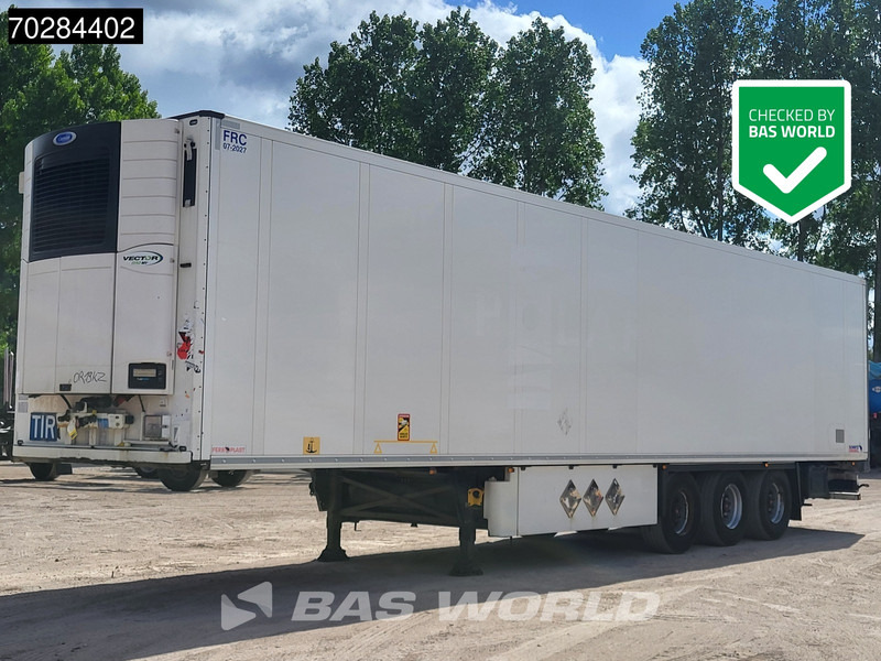 Schmitz Cargobull SCB*S3B 3 axles Doppelstock Doppelverdampfer Blumenbreit Palettenkasten - Frigorífico semirremolque: foto 1 Schmitz Cargobull SCB*S3B 3 axles Doppelstock Doppelverdampfer Blumenbreit Palettenkasten - Frigorífico semirremolque: foto 1
