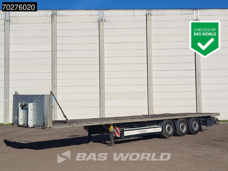 Schmitz Cargobull SCB*S3T 3 axles Liftachse - Semirremolque plataforma/ Caja abierta: foto 1 Schmitz Cargobull SCB*S3T 3 axles Liftachse - Semirremolque plataforma/ Caja abierta: foto 1