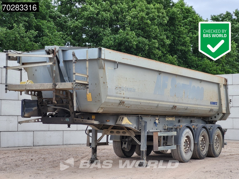 Schmitz Cargobull SGF*S3 28m3 Liftachse - Volquete semirremolque: foto 1 Schmitz Cargobull SGF*S3 28m3 Liftachse - Volquete semirremolque: foto 1