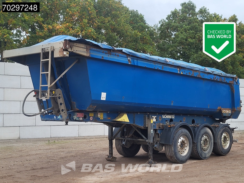 Schmitz Cargobull SKI 24 Liftachse 25m3 - Volquete semirremolque: foto 1 Schmitz Cargobull SKI 24 Liftachse 25m3 - Volquete semirremolque: foto 1