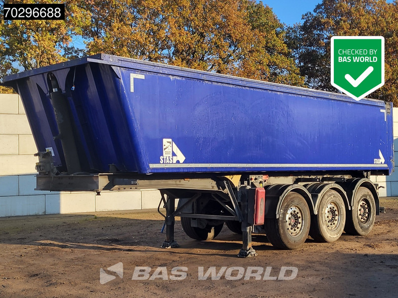 Stas S300CX 28m3 Lifting Axle - Volquete semirremolque: foto 1 Stas S300CX 28m3 Lifting Axle - Volquete semirremolque: foto 1