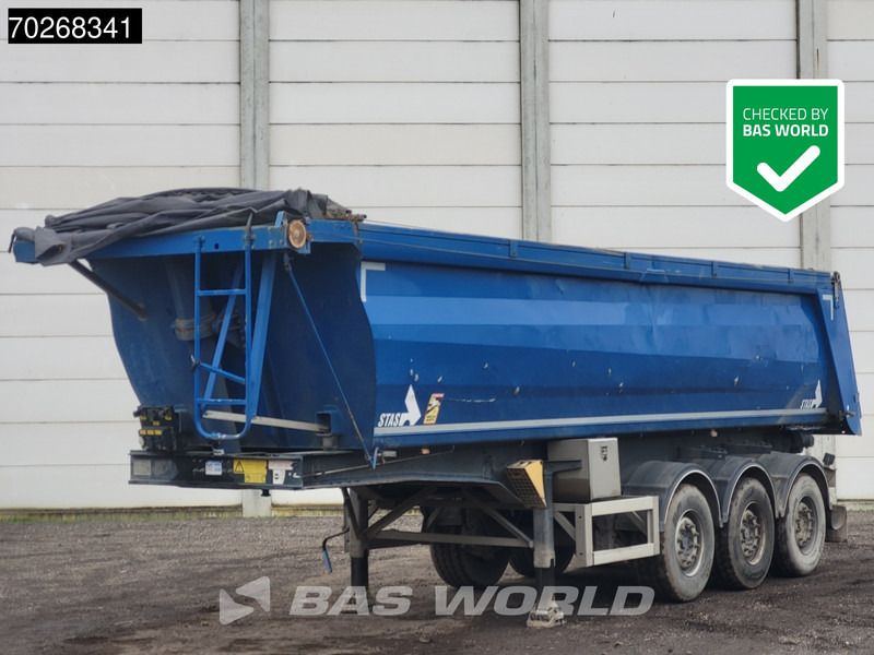 Stas S300CX 3 axles 25m3 ALU Liftachse - Volquete semirremolque: foto 1 Stas S300CX 3 axles 25m3 ALU Liftachse - Volquete semirremolque: foto 1