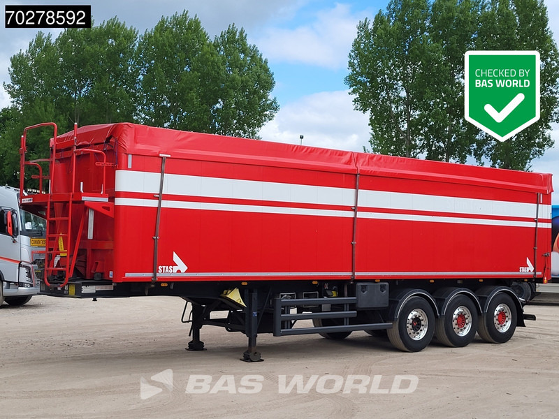 Stas S300CX 3 axles ALU TÜV 07/25 SAF - Volquete semirremolque: foto 1 Stas S300CX 3 axles ALU TÜV 07/25 SAF - Volquete semirremolque: foto 1