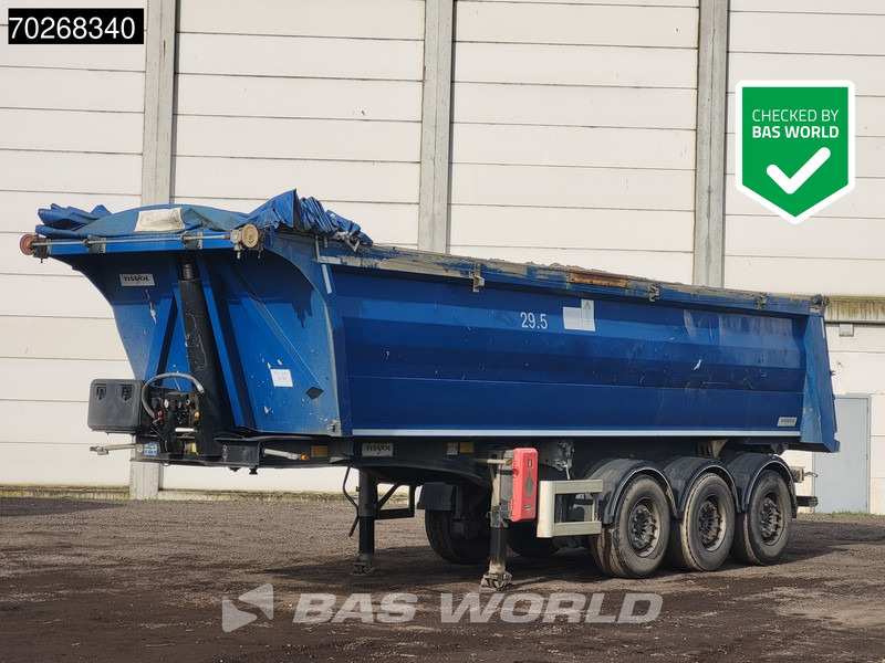 TISVOL 3 axles Liftachse 30m3 ALU - Volquete semirremolque: foto 1 TISVOL 3 axles Liftachse 30m3 ALU - Volquete semirremolque: foto 1