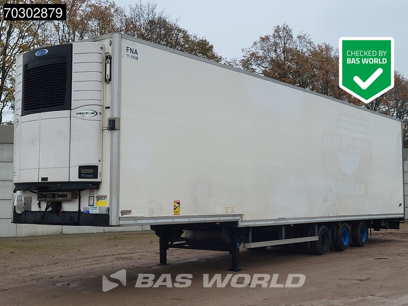 Talson Carrier Vector 1550 3 axles NL-Trailer Mega Aircargo Rollenbett Liftachse Blumenbreit - Frigorífico semirremolque: foto 1 Talson Carrier Vector 1550 3 axles NL-Trailer Mega Aircargo Rollenbett Liftachse Blumenbreit - Frigorífico semirremolque: foto 1