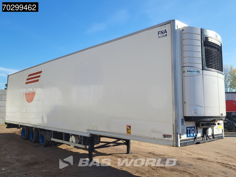 Talson Carrier Vector 1550 3 axles NL-Trailer Mega Aircargo Rollenbett Luftfracht Liftachse Blumenbreit - Frigorífico semirremolque: foto 3 Talson Carrier Vector 1550 3 axles NL-Trailer Mega Aircargo Rollenbett Luftfracht Liftachse Blumenbreit - Frigorífico semirremolque: foto 3