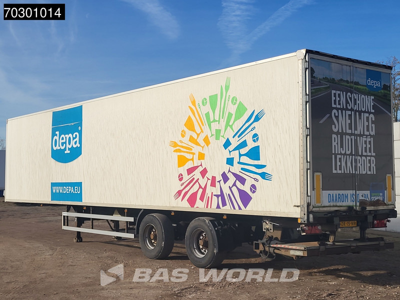 Tracon TO2 Tailgate Steering Axle - Caja cerrada semirremolque: foto 2 Tracon TO2 Tailgate Steering Axle - Caja cerrada semirremolque: foto 2