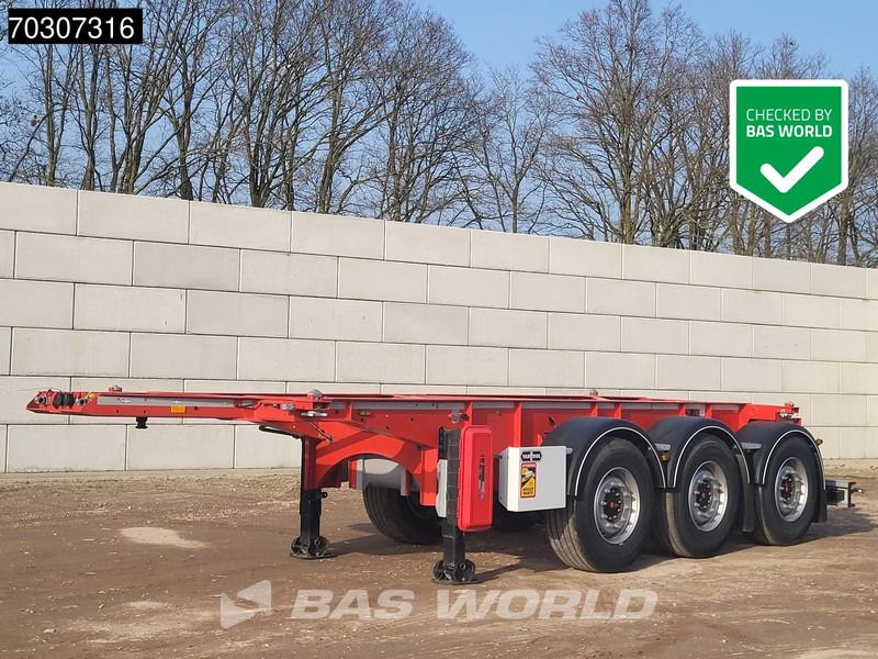 Van Hool 20ft - Portacontenedore/ Intercambiable semirremolque: foto 1 Van Hool 20ft - Portacontenedore/ Intercambiable semirremolque: foto 1