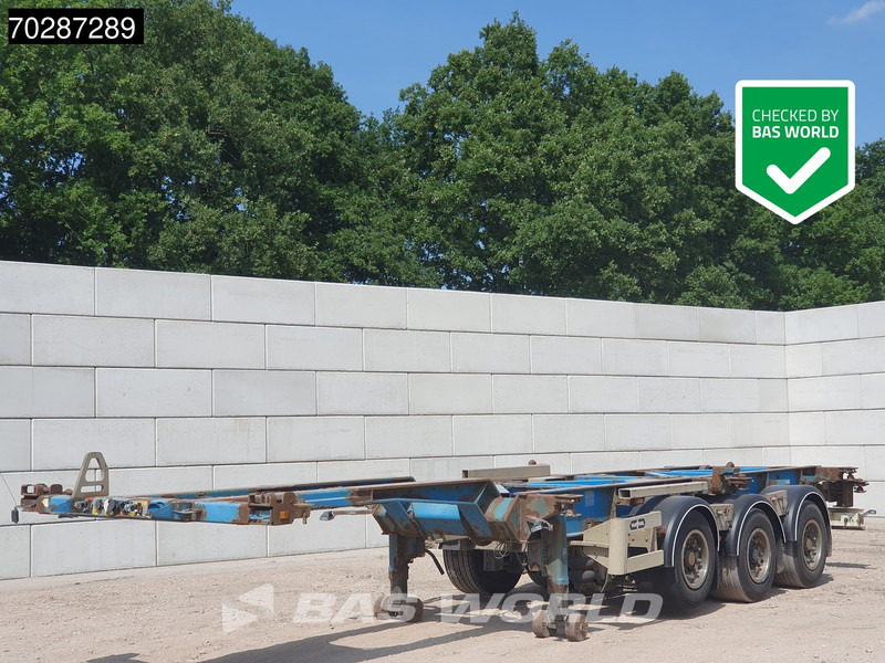 Van Hool 3B0068 3 axles Liftachse - Portacontenedore/ Intercambiable semirremolque: foto 1 Van Hool 3B0068 3 axles Liftachse - Portacontenedore/ Intercambiable semirremolque: foto 1