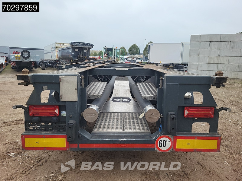 Portacontenedore/ Intercambiable semirremolque Van Hool A3C002 30ft 20ft Liftachse ADR 4x twistlock: foto 5