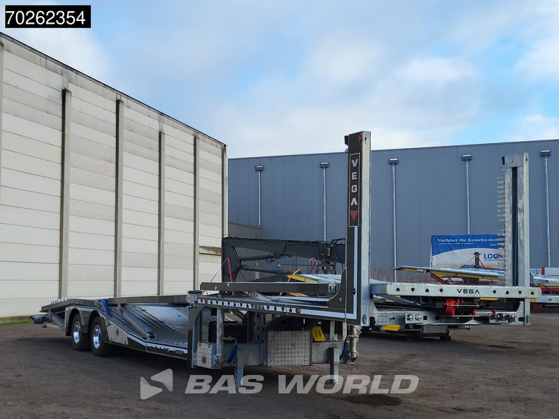 Portavehículos semirremolque nuevo Vega FIXED JEEP CARRIER 2 axles 6 Cars Galvanized 5T Hydro-electric Winch + remote control: foto 7