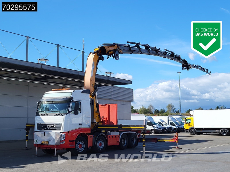 Volvo FH 500 8X4 NL-Truck EFFER 850/8S Kran Crane + 6S Fly-Jib Automatic EEV - Camión caja abierta, Camión grúa: foto 1 Volvo FH 500 8X4 NL-Truck EFFER 850/8S Kran Crane + 6S Fly-Jib Automatic EEV - Camión caja abierta, Camión grúa: foto 1