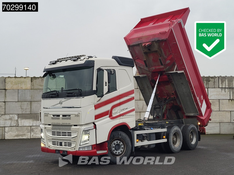 Volvo FH 540 FH 6X4 10m3 tipper Big-Axle Sleepercab Automatic Euro 6 - Volquete camión: foto 1 Volvo FH 540 FH 6X4 10m3 tipper Big-Axle Sleepercab Automatic Euro 6 - Volquete camión: foto 1