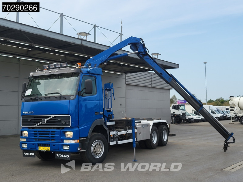 Volvo FH12 380 6X2 NL-Truck HMF 1463K2 Crane Steelsuspension Lift-Axle Manual Euro 3 - Multibasculante camión, Camión grúa: foto 5 Volvo FH12 380 6X2 NL-Truck HMF 1463K2 Crane Steelsuspension Lift-Axle Manual Euro 3 - Multibasculante camión, Camión grúa: foto 5