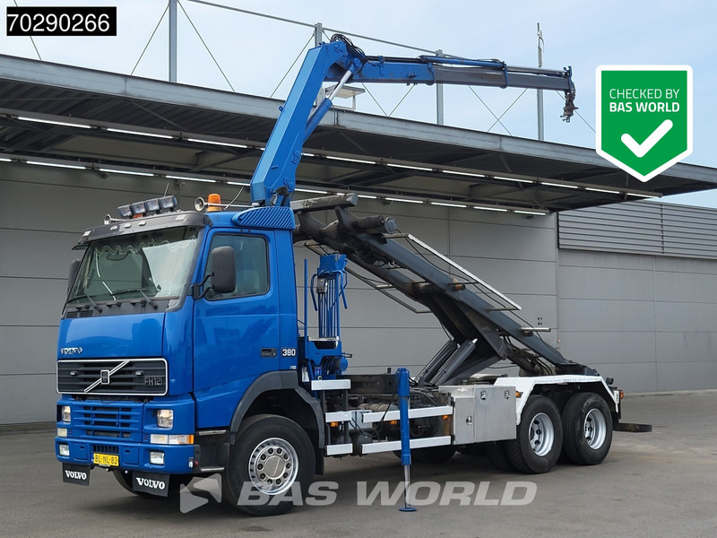 Volvo FH12 380 6X2 NL-Truck HMF 1463K2 Crane Steelsuspension Lift-Axle Manual Euro 3 - Multibasculante camión, Camión grúa: foto 1 Volvo FH12 380 6X2 NL-Truck HMF 1463K2 Crane Steelsuspension Lift-Axle Manual Euro 3 - Multibasculante camión, Camión grúa: foto 1