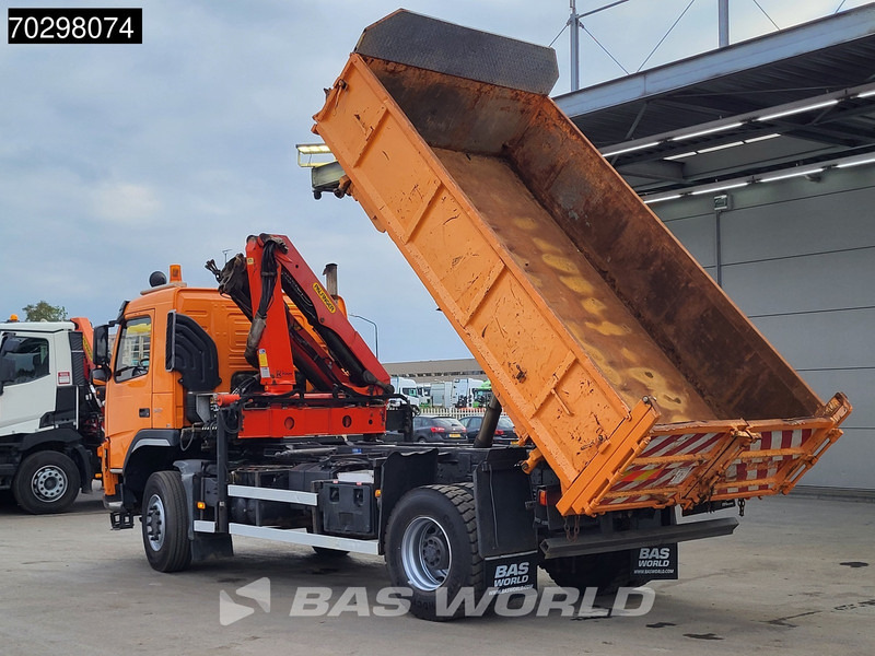 Volvo FM 340 FM 4X4 4x4 Crane Palfinger PK10501 Tipper Big-Axle Full Steel - Volquete camión, Camión grúa: foto 5 Volvo FM 340 FM 4X4 4x4 Crane Palfinger PK10501 Tipper Big-Axle Full Steel - Volquete camión, Camión grúa: foto 5