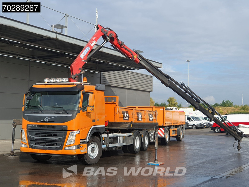 Volvo FM 420 6X2 Combi HMF 2120 K 4 Crane Kran Lift+lenkasche Euro 6 - Volquete camión, Camión grúa: foto 5 Volvo FM 420 6X2 Combi HMF 2120 K 4 Crane Kran Lift+lenkasche Euro 6 - Volquete camión, Camión grúa: foto 5