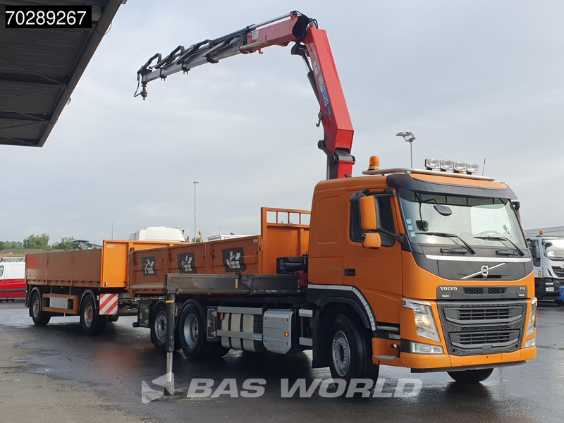 Volvo FM 420 6X2 Combi HMF 2120 K 4 Crane Kran Lift+lenkasche Euro 6 - Volquete camión, Camión grúa: foto 3 Volvo FM 420 6X2 Combi HMF 2120 K 4 Crane Kran Lift+lenkasche Euro 6 - Volquete camión, Camión grúa: foto 3