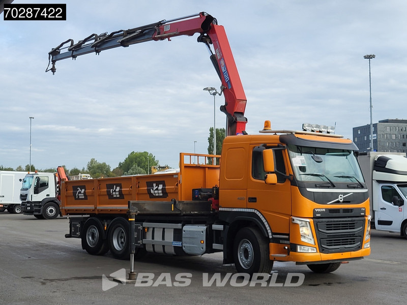 Volvo FM 420 6X2 HMF 2120 K 4 Crane Lift+lenkasche Euro 6 - Volquete camión, Camión grúa: foto 3 Volvo FM 420 6X2 HMF 2120 K 4 Crane Lift+lenkasche Euro 6 - Volquete camión, Camión grúa: foto 3