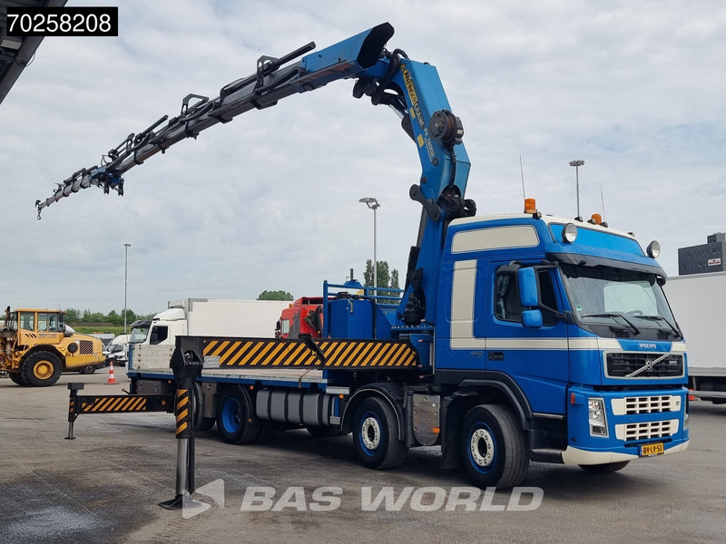 Volvo FM 440 8X2 Palfinger PK74002 Crane Kran + JIB + Winch Lift-Lenkachse Euro 5 - Camión caja abierta, Camión grúa: foto 3 Volvo FM 440 8X2 Palfinger PK74002 Crane Kran + JIB + Winch Lift-Lenkachse Euro 5 - Camión caja abierta, Camión grúa: foto 3