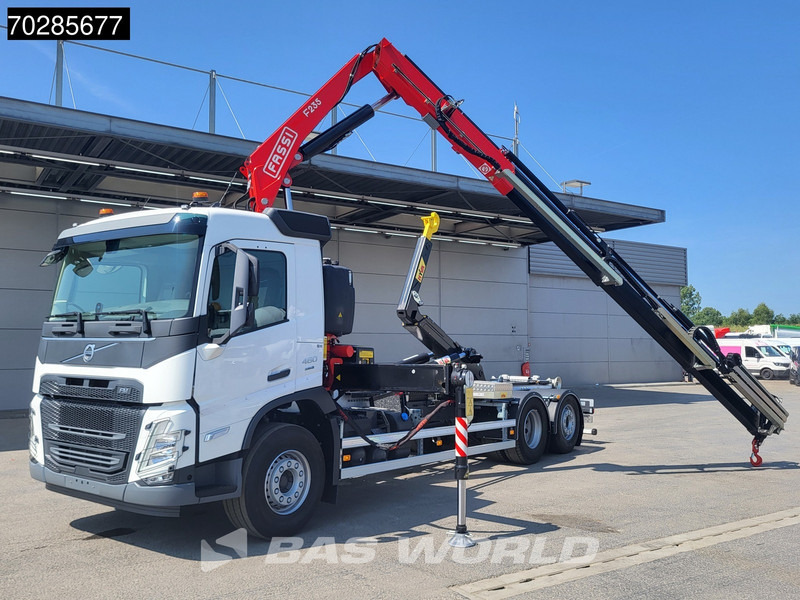 Volvo FM 460 6X2 NEW! FASSI F235A.0.25 Kran + HYVA 20-57-S Lift+steering axle Euro 6 - Multibasculante camión, Camión grúa: foto 5 Volvo FM 460 6X2 NEW! FASSI F235A.0.25 Kran + HYVA 20-57-S Lift+steering axle Euro 6 - Multibasculante camión, Camión grúa: foto 5
