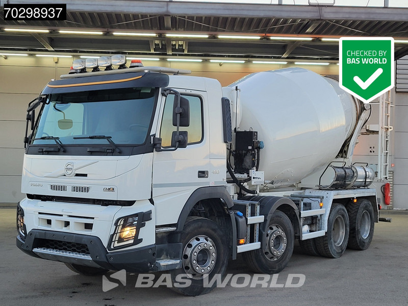 Volvo FMX 410 8X4 9m3 Schwing Stetter mixer Steel suspension Automatic VEB Euro 6 - Camión hormigonera: foto 1 Volvo FMX 410 8X4 9m3 Schwing Stetter mixer Steel suspension Automatic VEB Euro 6 - Camión hormigonera: foto 1