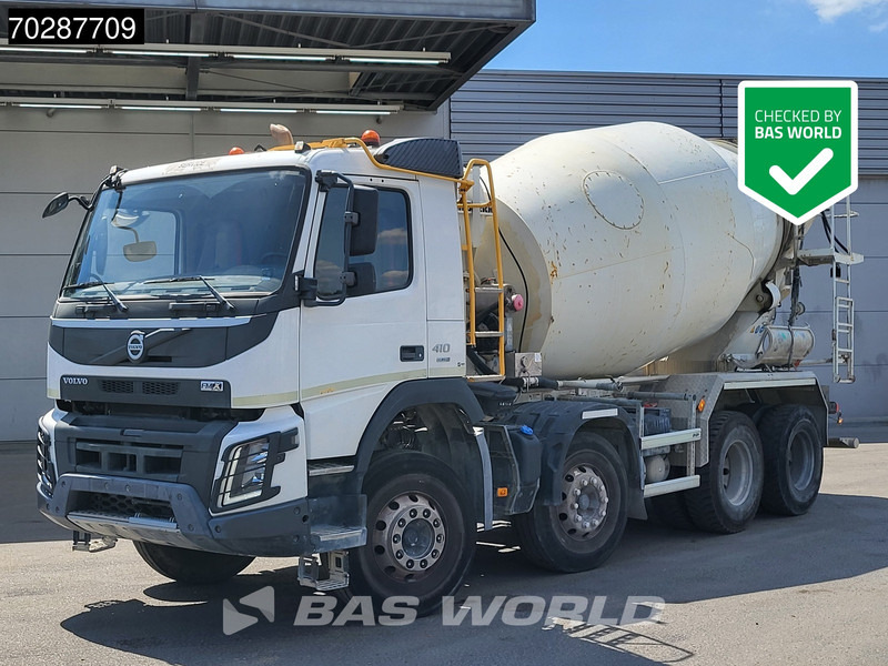 Volvo FMX 410 FMX 8X4 9m3 Liebherr Mixer SteelSuspension Automatic Euro 6 - Camión hormigonera: foto 1 Volvo FMX 410 FMX 8X4 9m3 Liebherr Mixer SteelSuspension Automatic Euro 6 - Camión hormigonera: foto 1