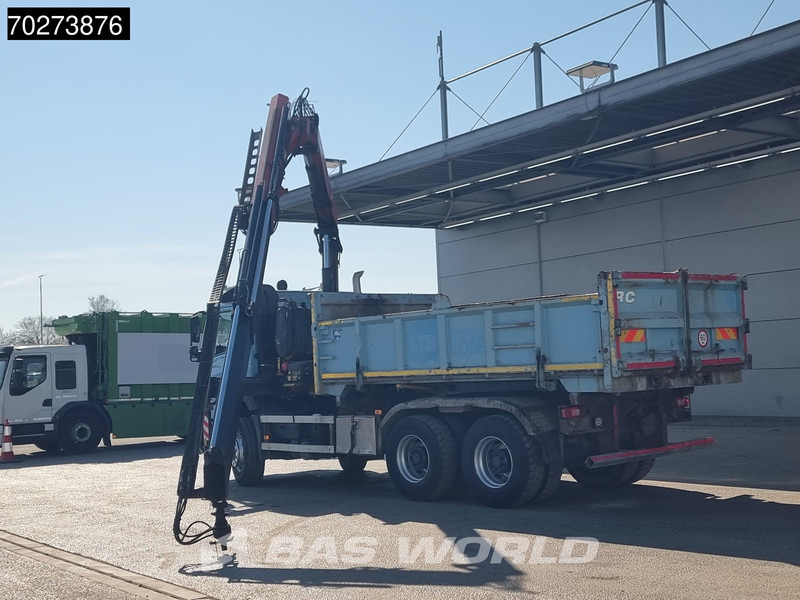 Volquete camión, Camión grúa Volvo FMX 420 6X4 Fassi F155A.2.22 Crane 9m3 Big-Axle Automatic Euro 5: foto 7