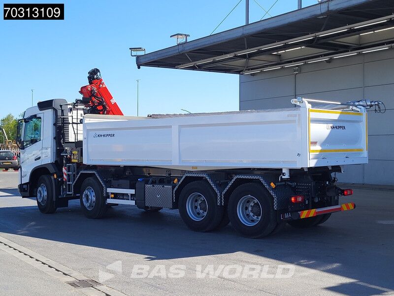 Volvo FMX 420 FMX 8X4 NEW RHD! Fassi F145Z.0.22 E-ACTIVE Crane 13m3 KH-Kipper VEB+ Euro 6 - Volquete camión, Camión grúa: foto 2 Volvo FMX 420 FMX 8X4 NEW RHD! Fassi F145Z.0.22 E-ACTIVE Crane 13m3 KH-Kipper VEB+ Euro 6 - Volquete camión, Camión grúa: foto 2