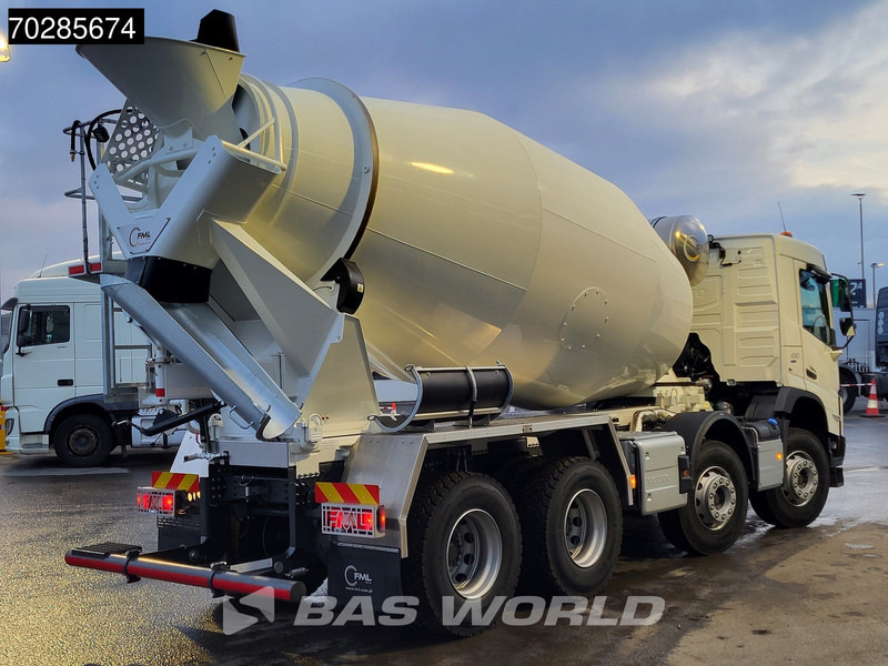 Volvo FMX 430 8X4 New! 10m3 FML Mixer Steelsuspension Automatic LED Euro 6 - Camión hormigonera: foto 5 Volvo FMX 430 8X4 New! 10m3 FML Mixer Steelsuspension Automatic LED Euro 6 - Camión hormigonera: foto 5