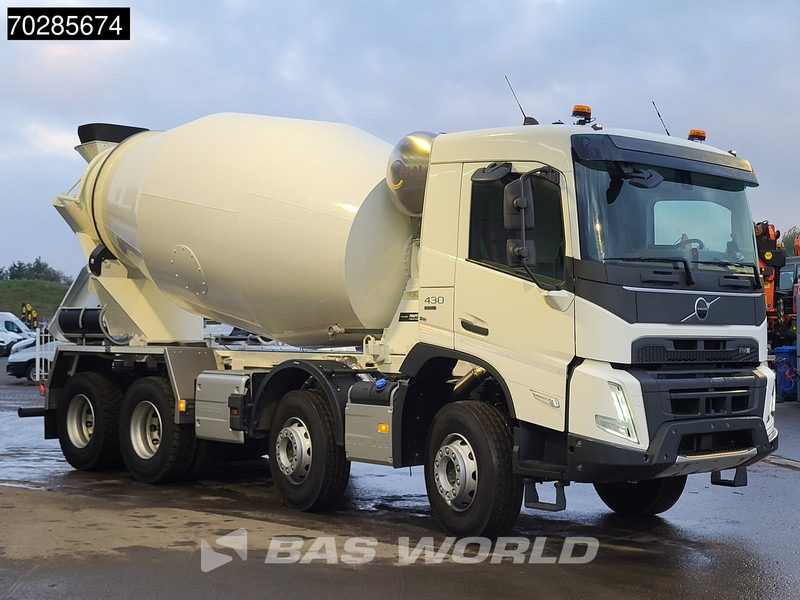 Volvo FMX 430 8X4 New! 10m3 FML Mixer Steelsuspension Automatic LED Euro 6 - Camión hormigonera: foto 3 Volvo FMX 430 8X4 New! 10m3 FML Mixer Steelsuspension Automatic LED Euro 6 - Camión hormigonera: foto 3