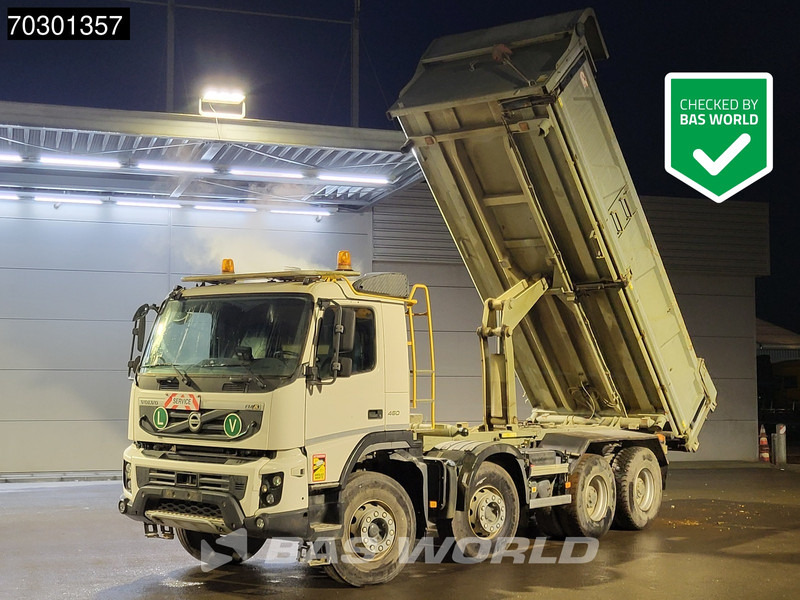Volvo FMX 450 8X4 15m3 2-way tipper steel suspension Big-Axle Euro 6 - Volquete camión: foto 1 Volvo FMX 450 8X4 15m3 2-way tipper steel suspension Big-Axle Euro 6 - Volquete camión: foto 1