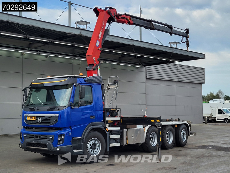 Volvo FMX 460 FMX 8X4 NL-Truck HMF 2420-K3 Kran Crane 26tons Hyva-lift VEB+ Euro 5 - Multibasculante camión, Camión grúa: foto 2 Volvo FMX 460 FMX 8X4 NL-Truck HMF 2420-K3 Kran Crane 26tons Hyva-lift VEB+ Euro 5 - Multibasculante camión, Camión grúa: foto 2