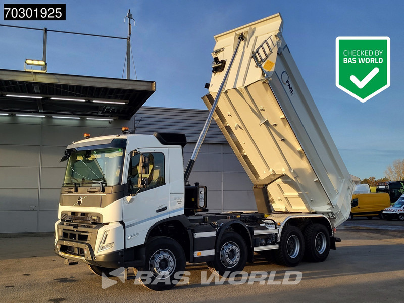 Volvo FMX 500 8X4 NEW! 18m3 tipper Steelsuspension Big-Axle Automatic Euro 6 - Volquete camión: foto 1 Volvo FMX 500 8X4 NEW! 18m3 tipper Steelsuspension Big-Axle Automatic Euro 6 - Volquete camión: foto 1