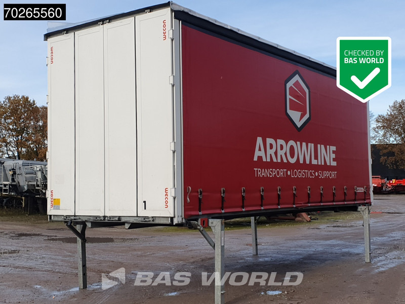 Wecon WPR 715 SG Durchladesysteem WAB Wechselbrücke - Toldo carrocería: foto 1 Wecon WPR 715 SG Durchladesysteem WAB Wechselbrücke - Toldo carrocería: foto 1