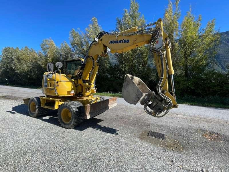 Komatsu PW118MR-8 - Excavadora de ruedas: foto 2 Komatsu PW118MR-8 - Excavadora de ruedas: foto 2