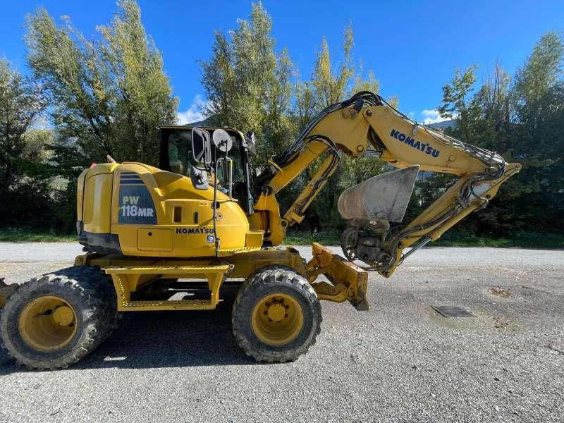 Komatsu PW118MR-8 - Excavadora de ruedas: foto 3 Komatsu PW118MR-8 - Excavadora de ruedas: foto 3
