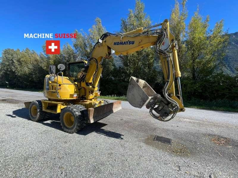 Komatsu PW118MR-8 - Excavadora de ruedas: foto 1 Komatsu PW118MR-8 - Excavadora de ruedas: foto 1
