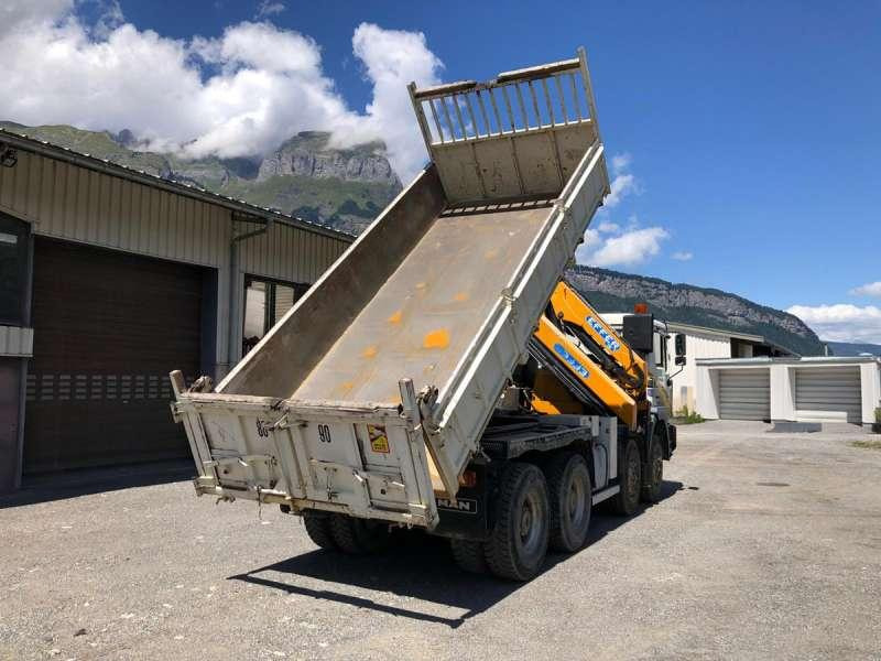 MAN Camion Benne GRUE F2000 - Volquete camión: foto 4 MAN Camion Benne GRUE F2000 - Volquete camión: foto 4