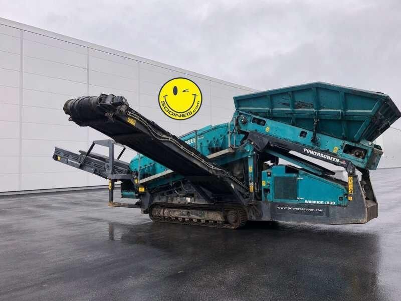 Powerscreen Warrior 1800 - Cribadora: foto 1 Powerscreen Warrior 1800 - Cribadora: foto 1