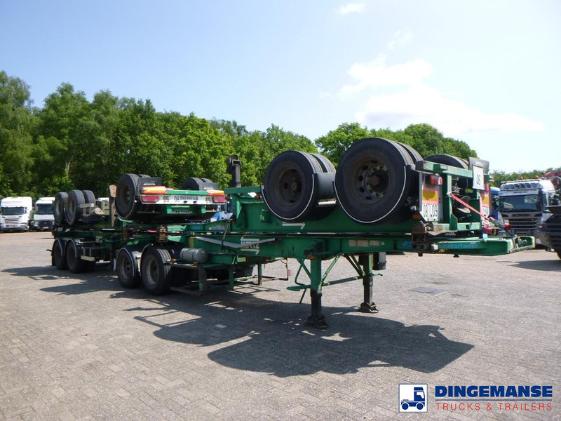 ASCA Stack 4 x container trailer + dolly 20-30-40-45 ft - Portacontenedore/ Intercambiable semirremolque: foto 2 ASCA Stack 4 x container trailer + dolly 20-30-40-45 ft - Portacontenedore/ Intercambiable semirremolque: foto 2