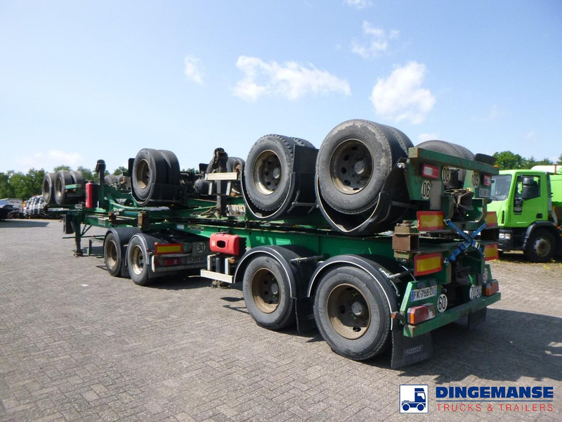 ASCA Stack 4 x container trailer + dolly 20-30-40-45 ft - Portacontenedore/ Intercambiable semirremolque: foto 3 ASCA Stack 4 x container trailer + dolly 20-30-40-45 ft - Portacontenedore/ Intercambiable semirremolque: foto 3