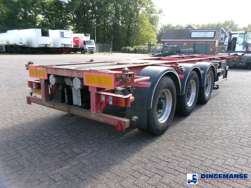 Burg 3-axle container chassis 20,30 ft + ADR - Portacontenedore/ Intercambiable semirremolque: foto 4 Burg 3-axle container chassis 20,30 ft + ADR - Portacontenedore/ Intercambiable semirremolque: foto 4