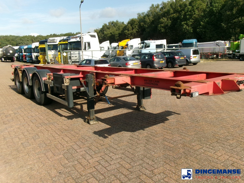 Burg 3-axle container chassis 20,30 ft + ADR - Portacontenedore/ Intercambiable semirremolque: foto 2 Burg 3-axle container chassis 20,30 ft + ADR - Portacontenedore/ Intercambiable semirremolque: foto 2