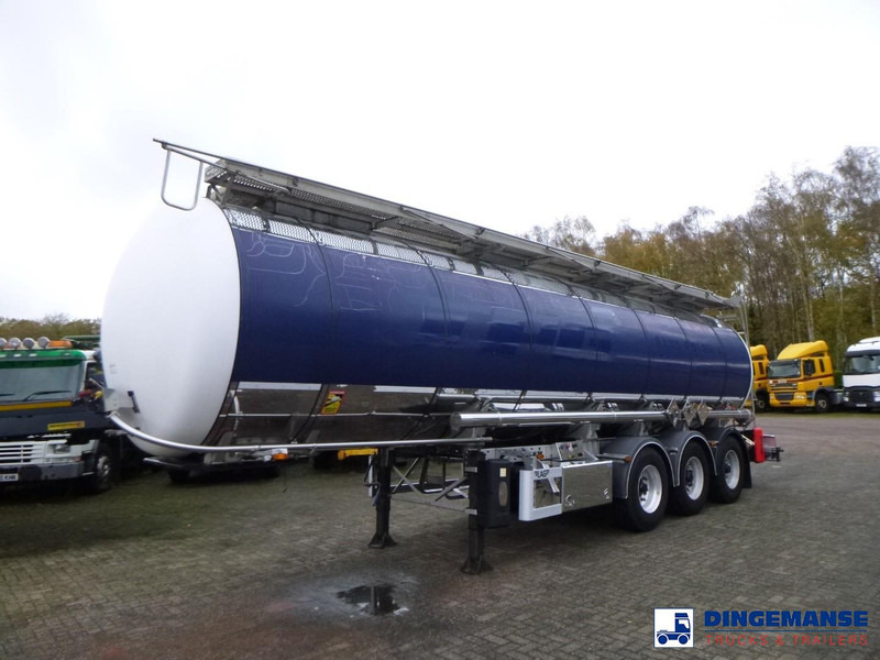Burg Chemical tank inox L4BH 30 m3 / 1 comp - Cisterna semirremolque: foto 1 Burg Chemical tank inox L4BH 30 m3 / 1 comp - Cisterna semirremolque: foto 1