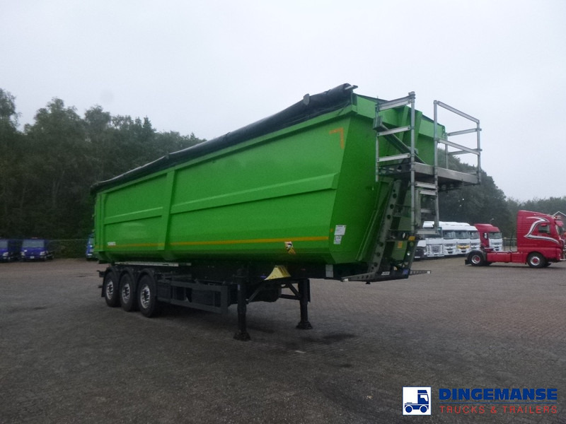 Schmitz Cargobull Tipper trailer steel 58 m3 + tarpaulin - Cabeza tractora: foto 2 Schmitz Cargobull Tipper trailer steel 58 m3 + tarpaulin - Cabeza tractora: foto 2